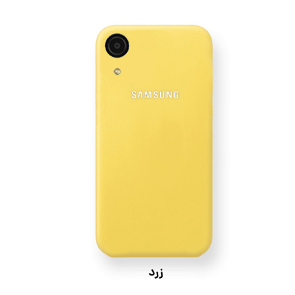 قاب سیلیکونی محافظ لنزدار سامسونگ مدل Samsung Silicone Cover for A03 core