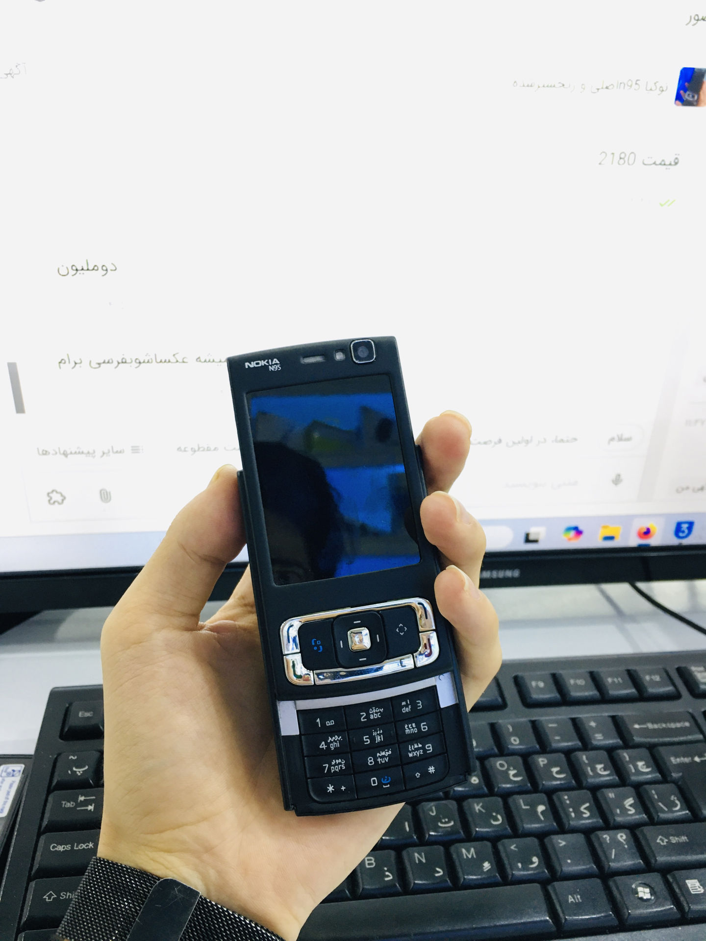 گوشی نوکیا مدل n95 NoKIA در حد نو