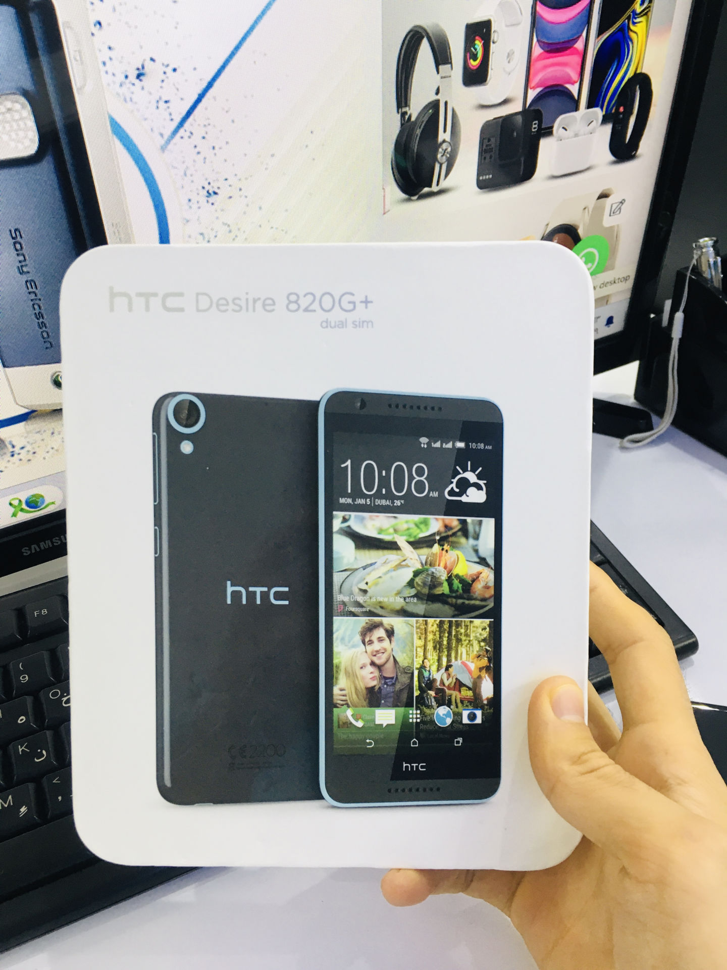 گوشي اچ تی سی دو سیم‌کارته دیزایر 820 جی پلاس(HTC DESIRE 820G+ DUAL SIM)