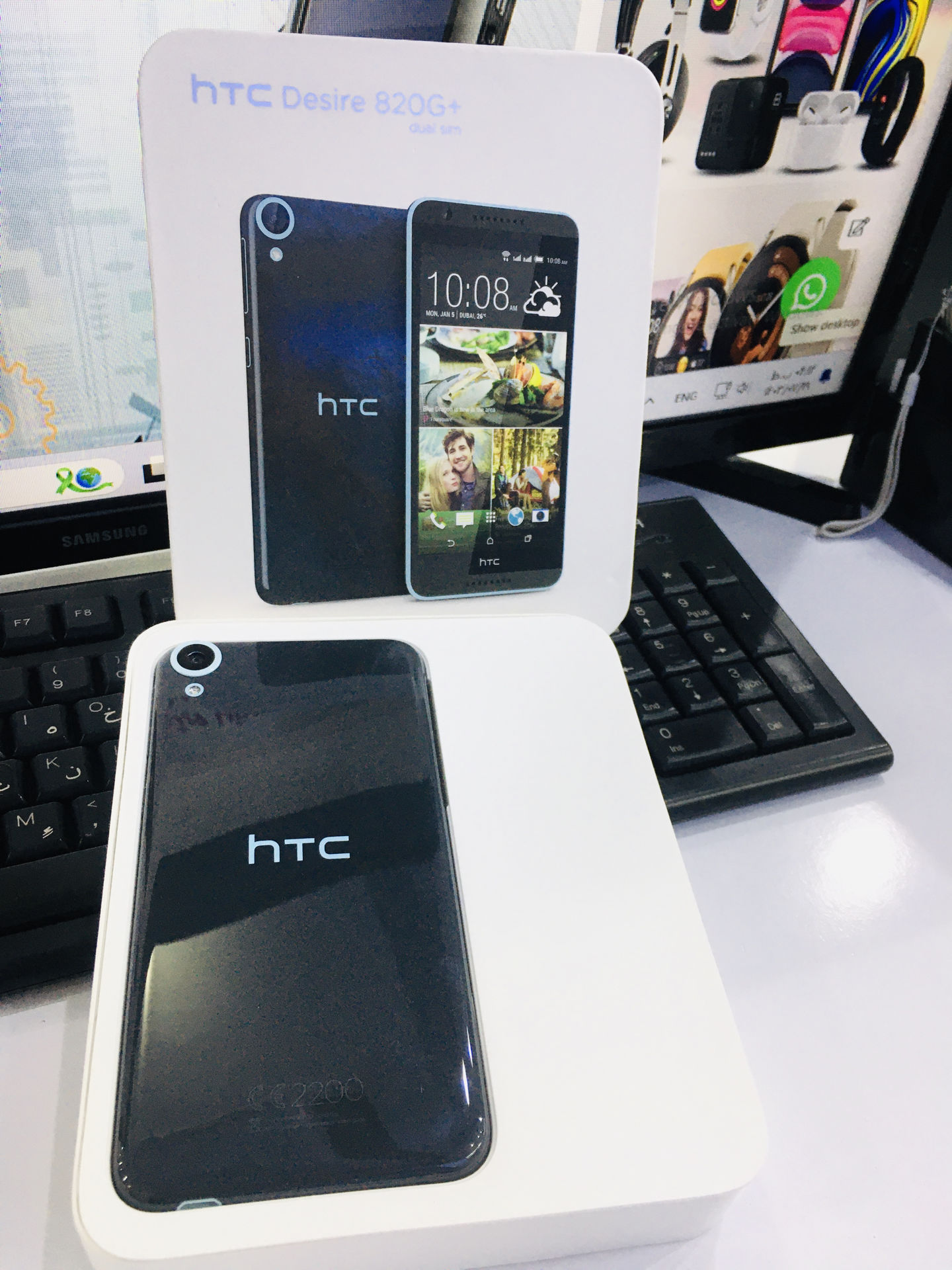 گوشي اچ تی سی دو سیم‌کارته دیزایر 820 جی پلاس(HTC DESIRE 820G+ DUAL SIM)