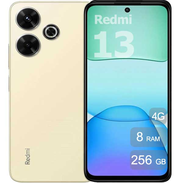 گوشی شیائومی Redmi Note 13 4G | حافظه 256 رم 8 گیگابایت