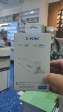 کابل شارژر XKIN مدل XK-HC32 همراه با سیم شارژر تایپC